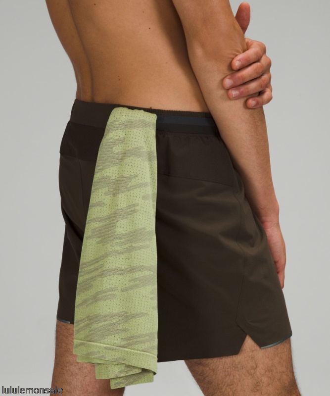 Lululemon Deutschland DELULU875 | Dunkeloliv Stoß Gefüttert Kurz 6
